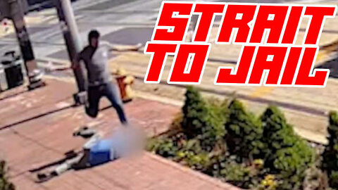 Lefty Gets Zero Jail Attacking Elderly Pro Lifers Kicking one in The Face