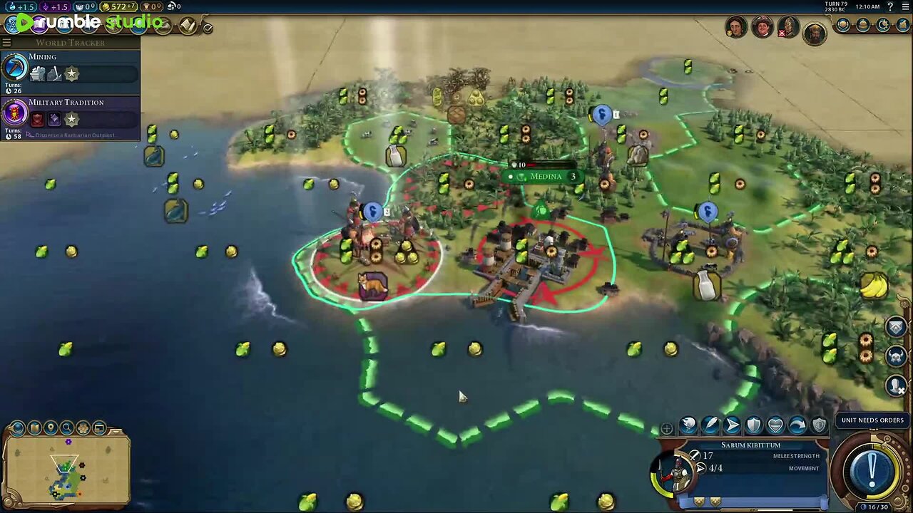 Taking Medina (Babylon Turn 79 of Marathon)