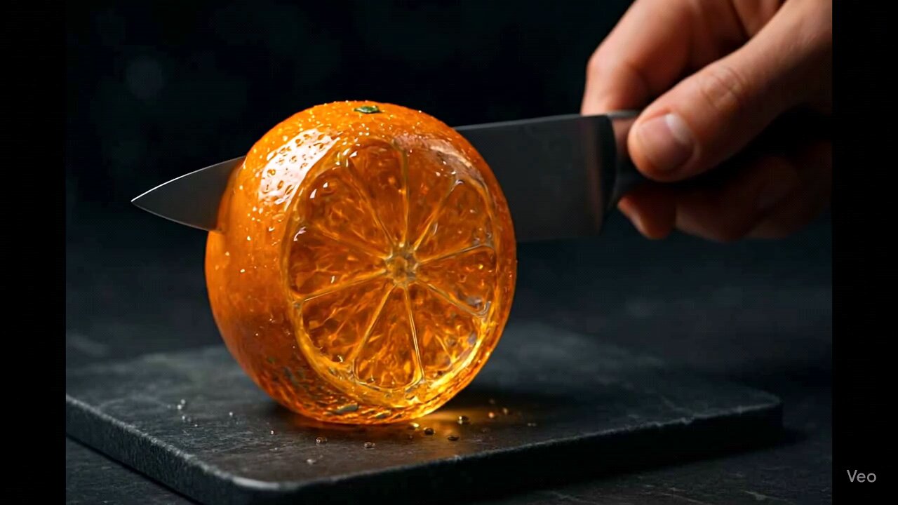 Orange Cutting ASMR VIDEO
