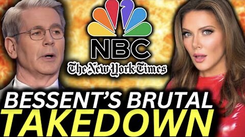 Treasury Sec Bessent WIPES THE FLOOR With NYT & NBC Reporter LIVE On Air!