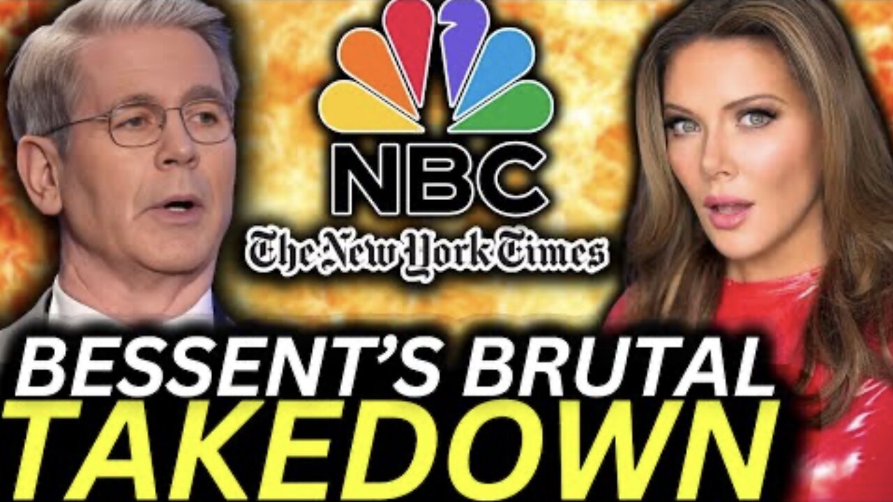 Treasury Sec Bessent WIPES THE FLOOR With NYT & NBC Reporter LIVE On Air!