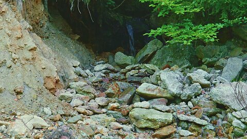 Sounds of a Mountain Stream - Relaxing Water Cascade for Sleep & Meditation (ASMR)