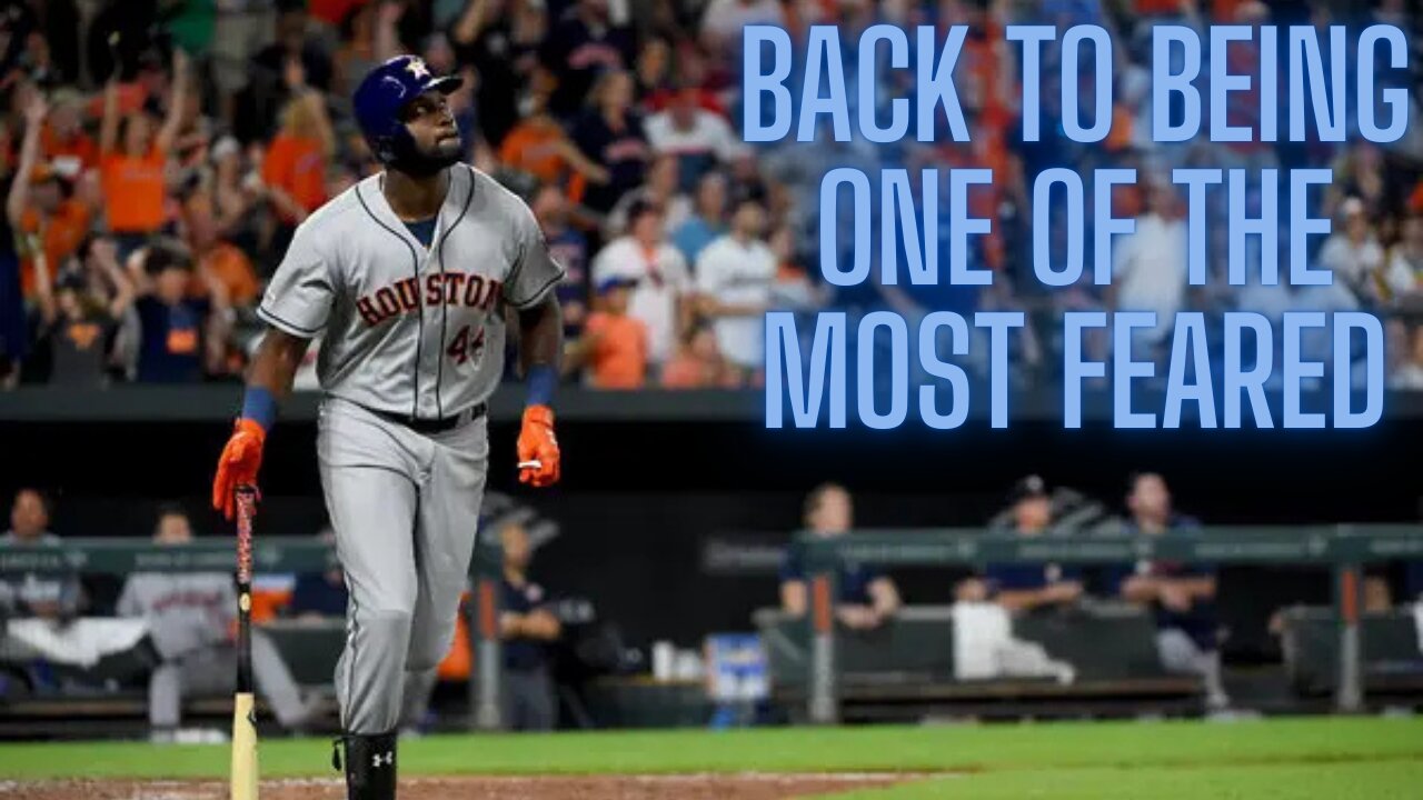 Now we are seeing the Yordan Alvarez that we are used to!