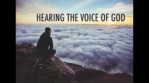 HEARING THE VOICE OF GOD: VOICE OF THE "WORD OF GOD" SPEAKING IN THE BIBLE