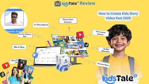 KidsTale AI Review: How to Create Kids Story Video Fast 2025