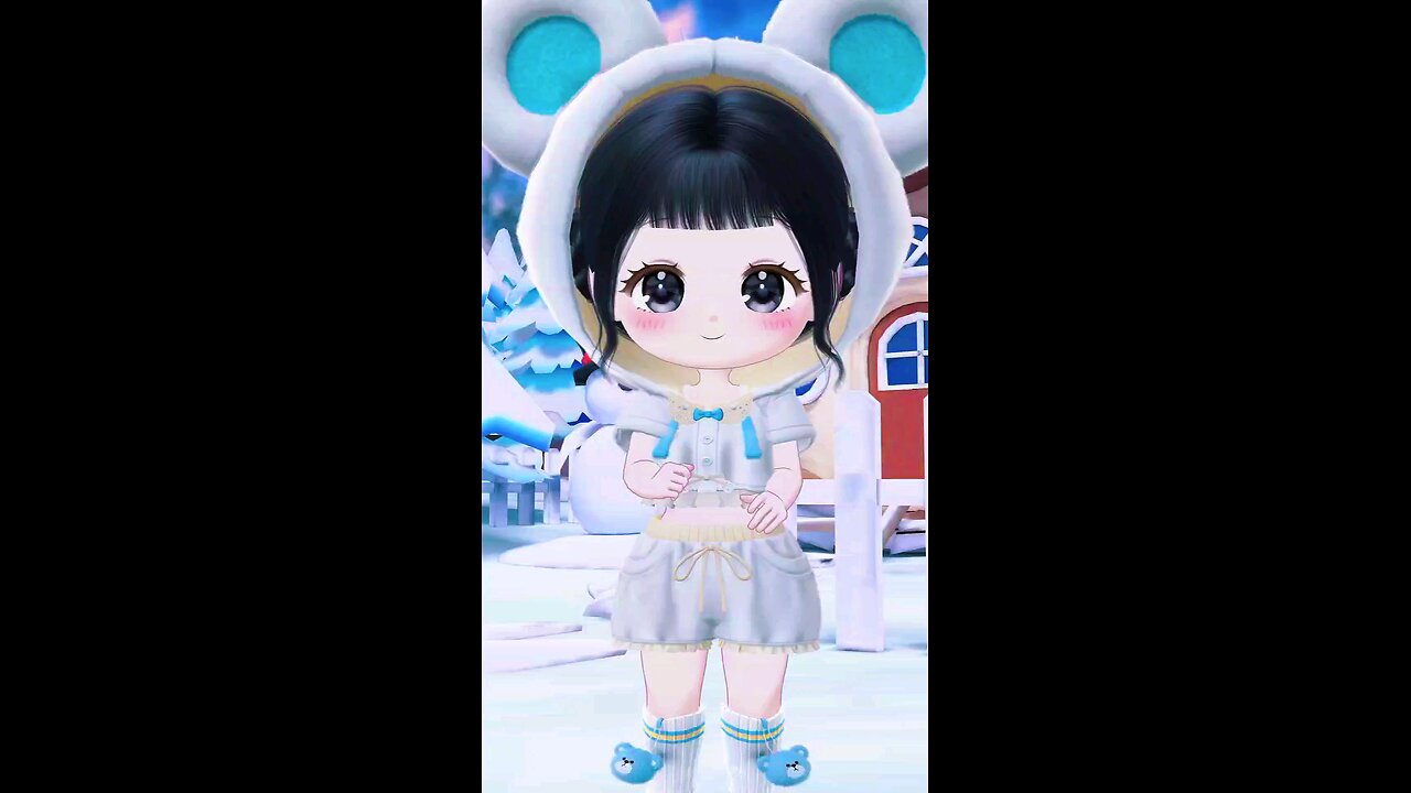 FIRST SNOW CHALLENGE — Chibi HUNTRIX Zoey 😍❤️