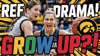 Caitlin Clark Gets Held Back From Ref and It’s Wild!