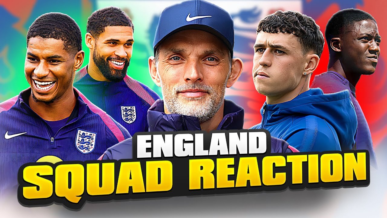 Breaking Down Tuchel's England Squad... No Grealish, Rashford & Henderson Get Call Up! | LIVE AT 5