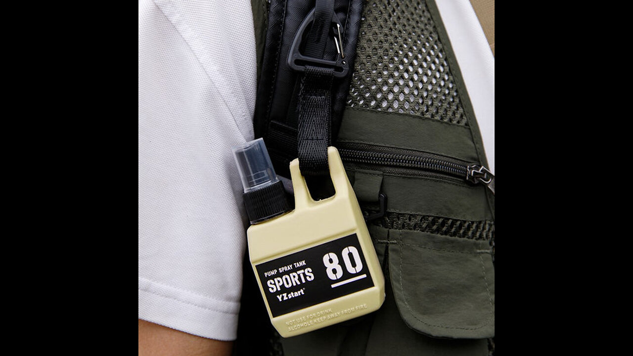 Tactical Wind Hook Portable Press 80ml Dispensing Bottle