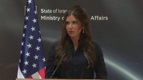 US Homeland Security Secretary Kristi Noem in Israel - May 26, 2025