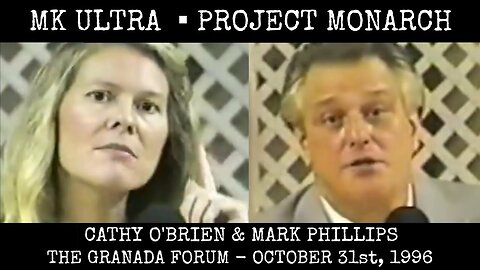 Cathy O'Brien and Mark Phillips - MK ULTRA Survivor at Granada Forum