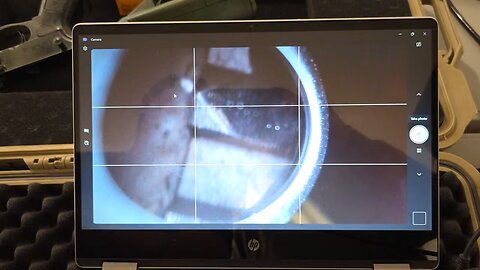 Inspecting the bore of a PSA AR-10 upper