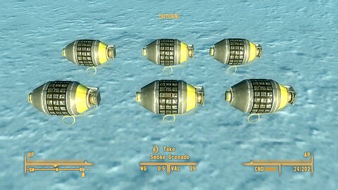 Fallout 3 - Finding Out of Bounds Smoke Grenades