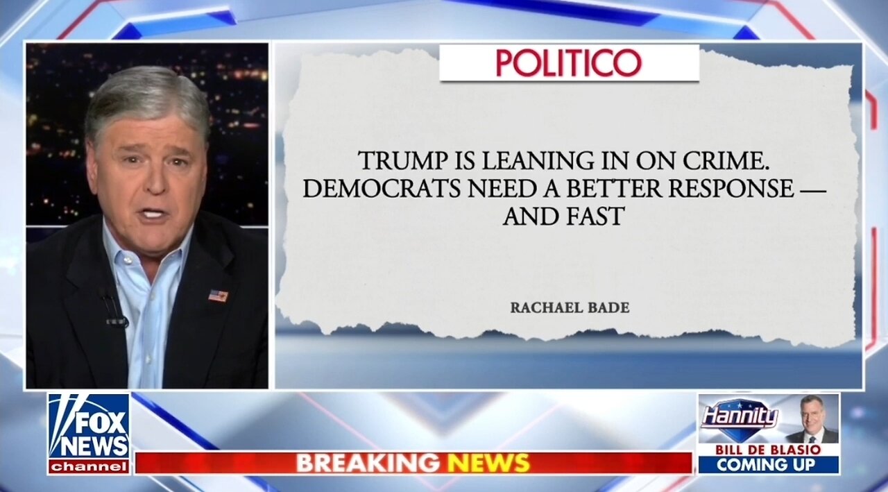 Hannity: The Left Doesn't Want To Make America Safe