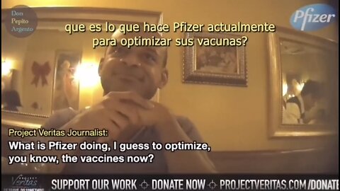 Pfizer Employee Caught on Camera