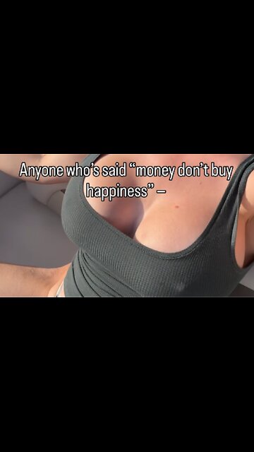 Money dont buy Happiness