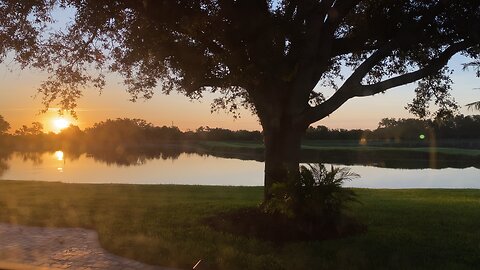 My Morning View (after working hard and now playing harder)