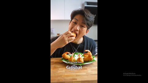 Golden Shrimp Balls :) Animated food always looks so good I had to try and make