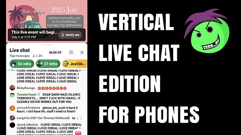 Mister Metokur - America Freedom Day Celebration Stream - VERTICAL CHAT EDITION FOR PHONES