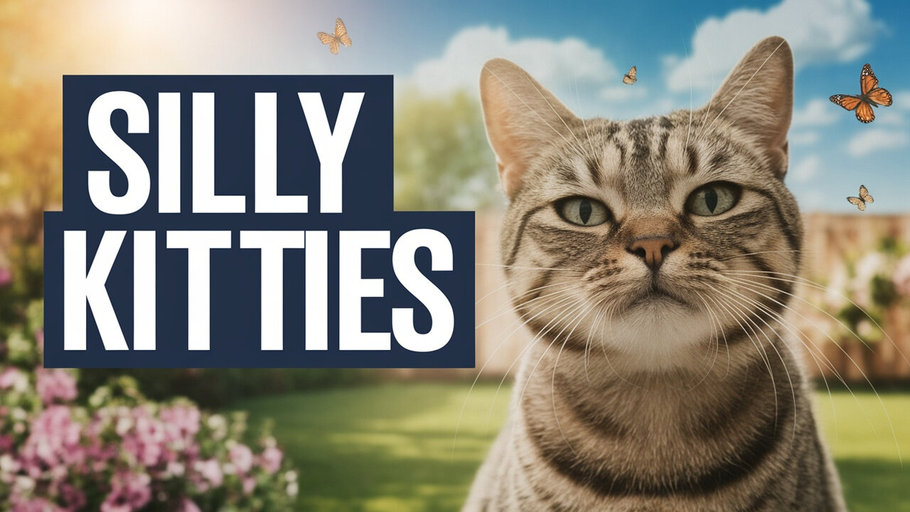 Cats funny video.