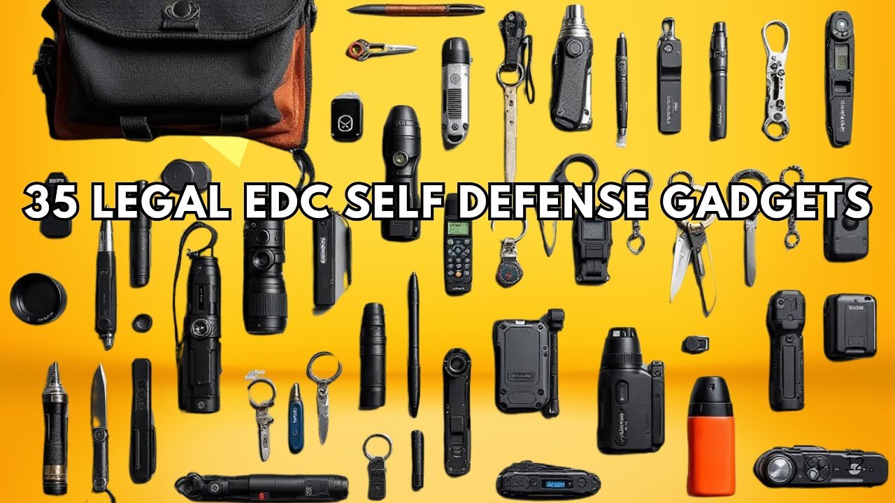 35 Legal EDC Self Defense Gadgets You Can BUY in 2025!
