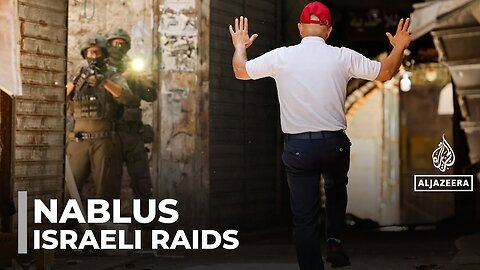 Israel_s military raids Nablus_ More than 50 Palestinians injured_ several arrested