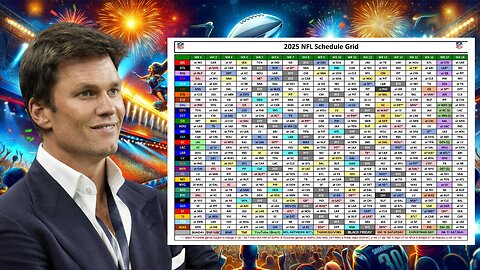 SURPRISE! The 2025 NFL Schedule has been RELEASED!