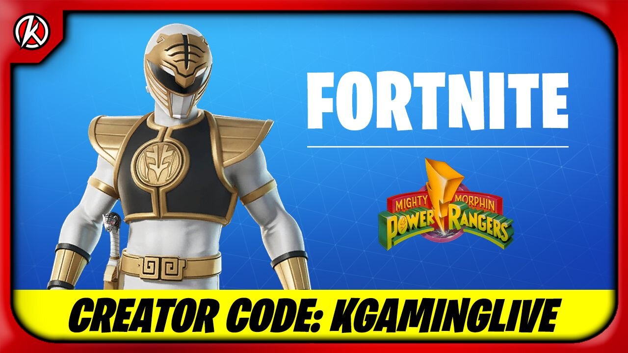 🔴 FORTNITE /-/ IT'S TIME TO GET THE WHITE POWER RANGER!