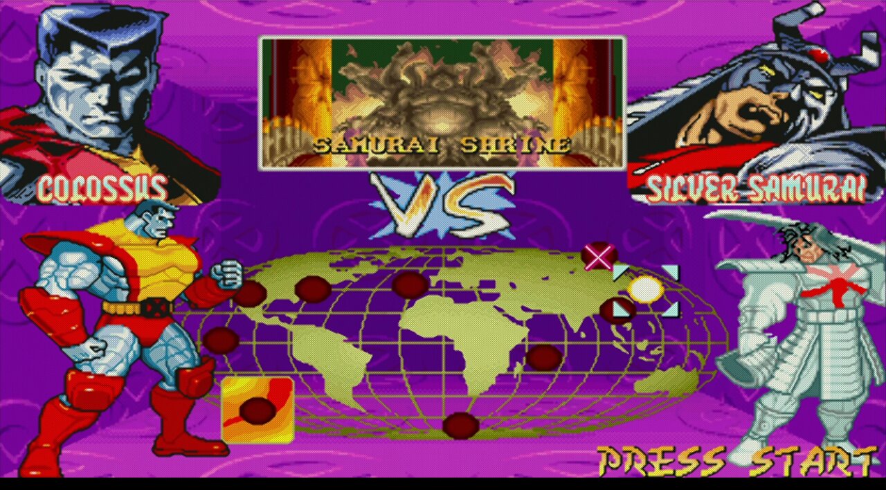 Colossus vs Silver Samurai