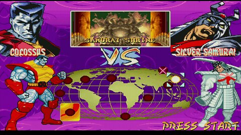 Colossus vs Silver Samurai