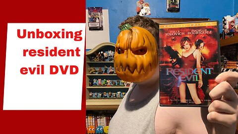 Unboxing Resident Evil DVD