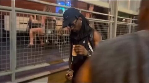 A man records himself laughing and igniting a firework, then tosses it into a bar in St. Louis