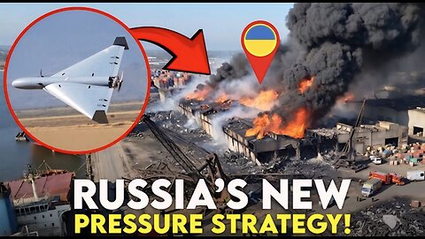Russia Targets Ukraine’s Black Sea Lifeline, Port Operations Crippled!