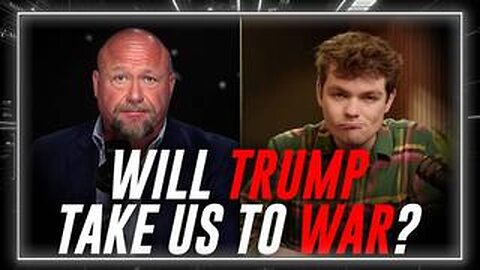 FULL MUST-WATCH INTERVIEW: Nick Fuentes & Alex Jones Debate / Wargame Trump's Plan To Attack Iran!