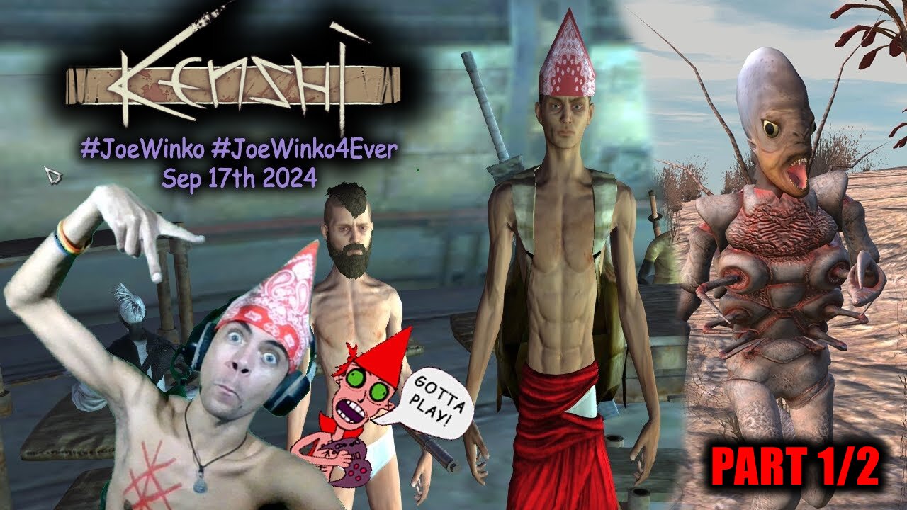 Kill All The Gurglers (1/2) - Kenshi Livestream (Sep 17th 2024) - Joe Winko