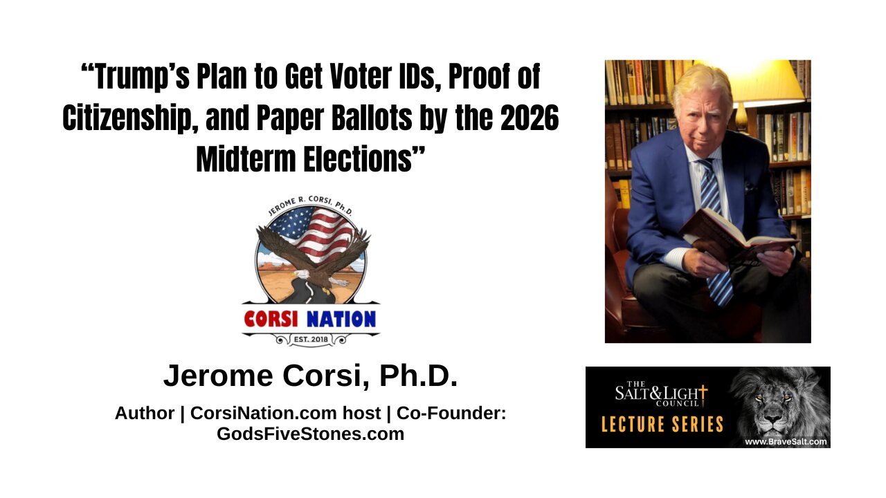 PACE Meeting: Jume 16, 2025 | Jerome Corsi, Ph.D.