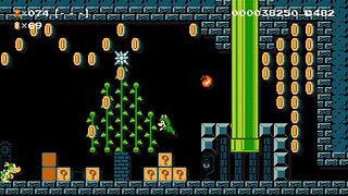 Let's Play Super Mario Maker Part 61: Music note nightmare