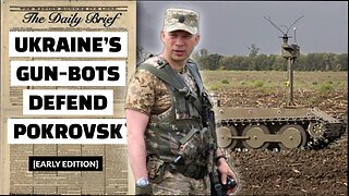 The Unbreakable Wall: Ground Drones Are Fortifying Donetsk for Ukraine