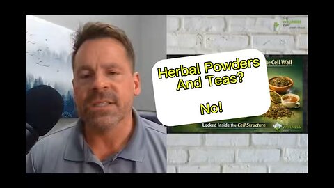 Herbal teas and powders? No!