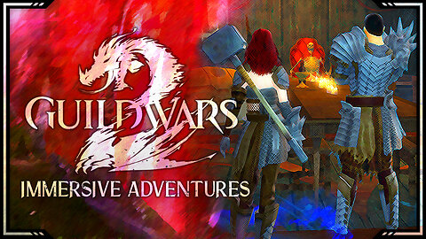 Guild Wars 2 - Day 19 | Immersive Adventures in Co-op | Quests & Lore