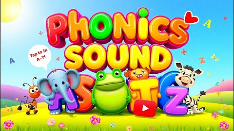 abc phonics sounds of the letters | Learn Alphabet Sounds with Fun Animals! | Chinna Kids TV