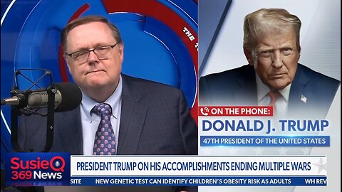President Trump speaks on Greg Kelly Reports With Todd