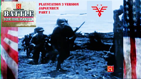 Killjoy's Exploits: History Channel: Battle For The Pacific [PS3, 2007] JapGunRun Part 1