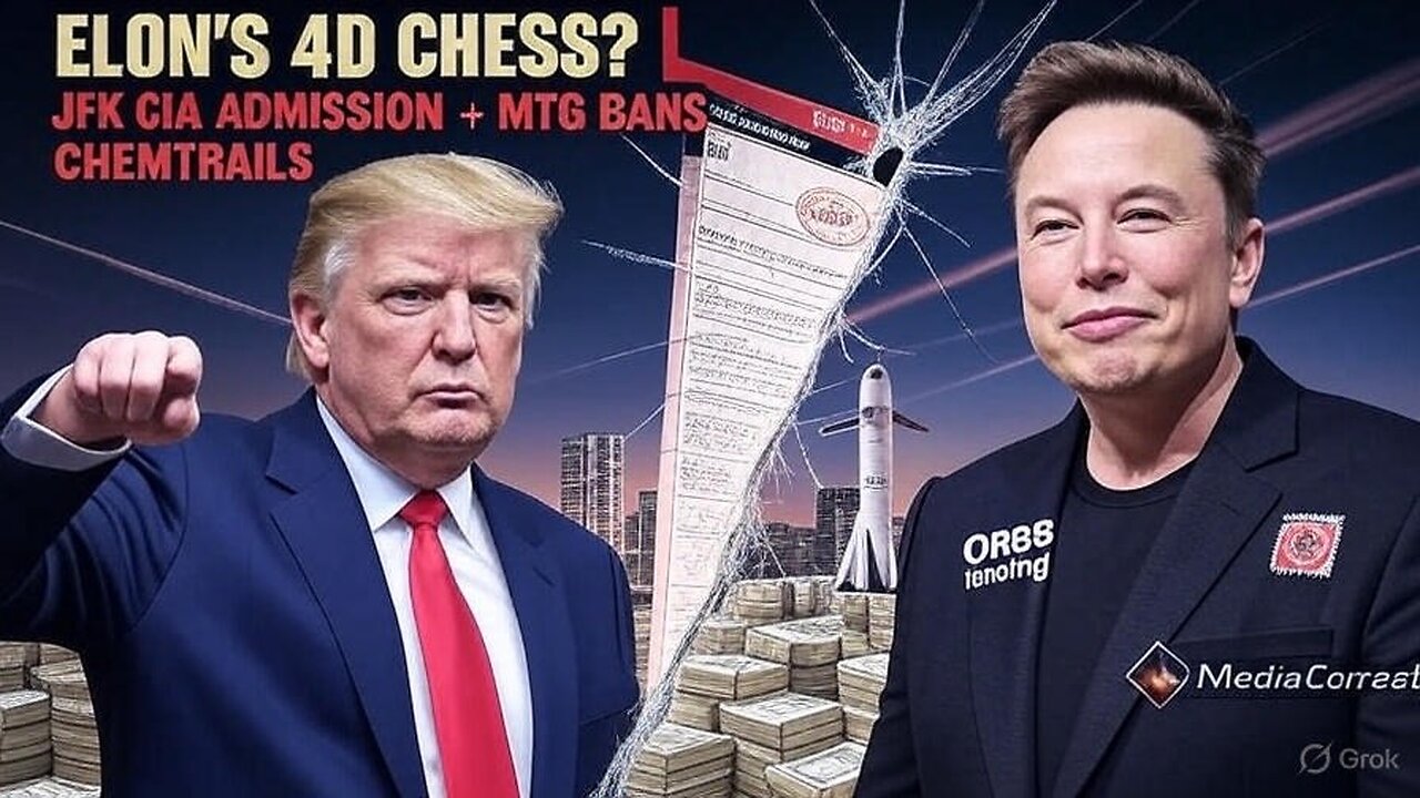 🔥 ELON’S SECRET TRUMP PACT? CIA JFK BOMBSHELL + MTG GEOENGINEERING BAN! | OBBB UNLEASHED
