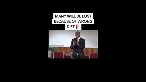 The danger of the wrong diet! #randyskeetesermons #randyskeete #sdasermons!