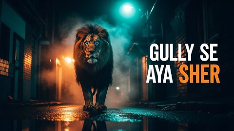 Gully Se Aya Sher - Official Visualizer