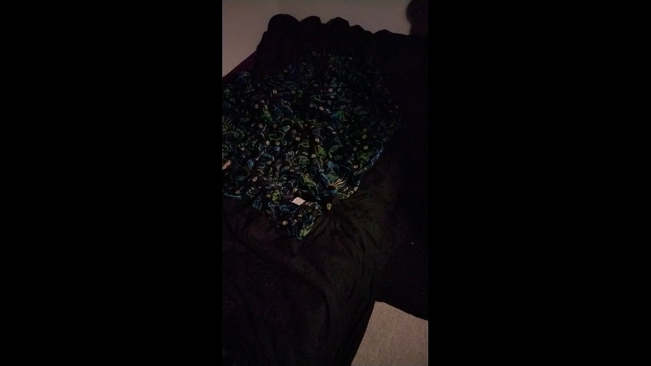 my bed...my cat Cleopatra