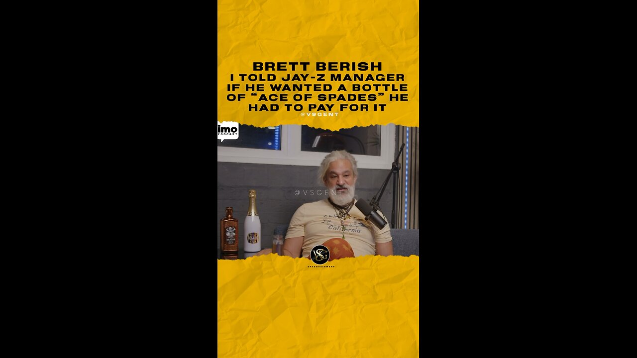 I told @jayz manager if he wanted a bottle of “ace of spades” he had to pay for it