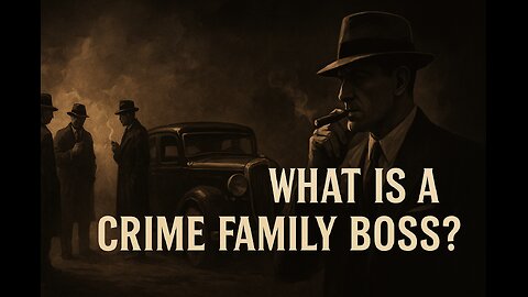 What is a Crime Family Boss? - The Mafia Hierarchy