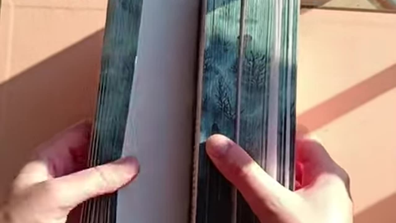 Painted Book Reveal